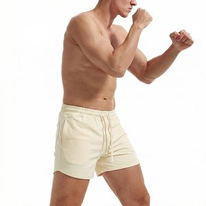 Pantalones Cortos Deportivos Transpirables con Logotipo Personalizado, Cintura Elástica, Estampado Deportivo, Dobladillo Dividido, para Hombre - Product Image 4