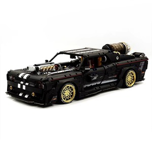MOC Electroplating Challenger 1:8 HyperCar 10637, Bloques de Construcción para Armar, Modelo de Ladrillos, Juguetes DIY, Regalo de Navidad para Niños - Product Image 3
