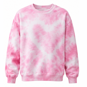 Sweat-shirt Tie Dye pour Homme en Coton Polaire à Manches Longues – Confort et Mode – Vente en Gros, Fabrication OEM, Commandes d'Exportation - Product Image 1