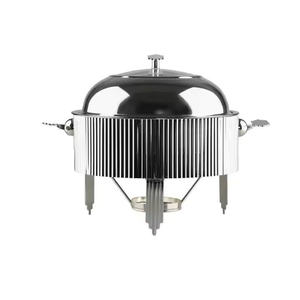 Chauffe-plat professionnel en acier inoxydable robuste pour cuisines commerciales et restaurants à buffet - Product Image 3