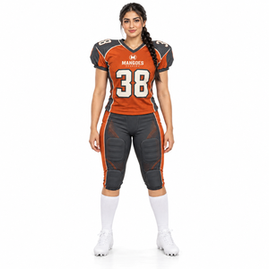 Uniforme de Fútbol Americano con Diseño Único Estampado, Estilo Personalizado, 100% Poliéster, Transpirable, de Secado Rápido, Duradero y Ligero para Hombre Adulto - Product Image 2