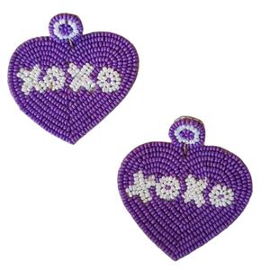 Tissé à la main écologique Vintage fleur broderie boucles d'oreilles goutte inspiré de la Nature bijoux personnalisés pour les fêtes de mode - Product Image 1