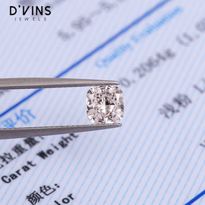 Anillo con Diamante Rosa de 1 Quilate Cultivado en Laboratorio, Corte Cojín, VVS, CVD, Certificado de Fábrica Surat, de D'vins Jewels - Product Image 2