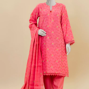 Robes de soirée pour femmes, robes décontractées d'été 2026, style pakistanais Bollywood, manches longues, brodées, mode durable et écoresponsable - Product Image 2