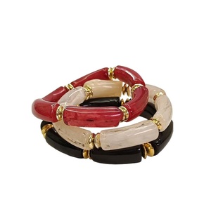 Pulsera de Resina de Lujo con Diseño Contemporáneo Distintivo, Accesorio Premium para la Muñeca para Empresas de Moda - Product Image 2