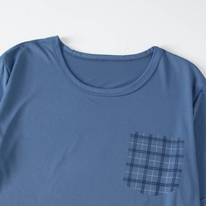 Pijamas para Hombre de Fábrica, Algodón Cómodo y Transpirable, Ropa de Estar por Casa, Fabricante OEM - Product Image 6
