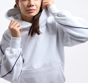 Fabricante Mayorista de Sudaderas Extra Grandes Personalizadas para Mujer, Sudadera con Hombros Caídos, Tela de Algodón Premium a Bajo Precio - Product Image 5