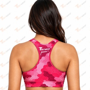 Sujetador Deportivo Sublimado para Mujer, Personalizado con Estampado, para Entrenamiento, Gimnasio, Running, Yoga, Ropa Deportiva de Alto Rendimiento - Product Image 5