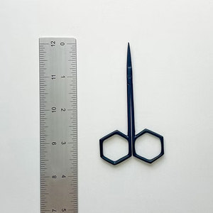 Tijeras de Bordado Hexi Ligeras de Color Negro Mate, Herramienta de Corte de Precisión con Punta Fina para Bordado y Sastrería - Product Image 4