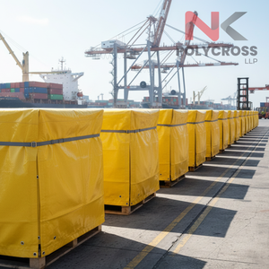 Bâche de protection résistante aux UV pour équipement lourd, protection contre toutes les intempéries, bâche de protection pour équipement pour la protection des chantiers de construction - Product Image 5