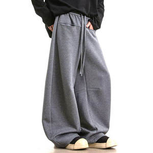 Wholesale Streetwear Joggers Heavy Cotton Vintage Wash Sweat <b>Pants</b> Factory Direct Custom Logo - Product Image 2