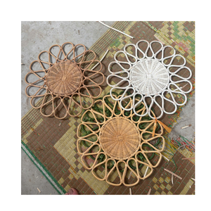 Minimalist Dining <b>Table</b> Rattan Placemat Natural Woven <b>Table</b> <b>Mat</b> Vietnam Supplier - Product Image 4