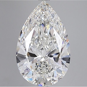 Diamant en forme de poire cultivé en laboratoire certifié IGI, 15,04 carats, qualité VVS2, diamants en vrac - Product Image 1