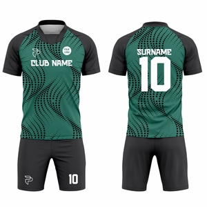 Custom Sublimation Print Soccer Jersey Football Uniform Set Team Logo Breathable Sportswear Design Kit Direct Factory Supplier - Product Image 1
