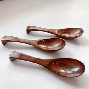 Cuchara de Madera para Postre, Cuchara para Café, Tenedor, Cubertería, Vajilla, Utensilios de Cocina, Accesorios para Servir, Uso Doméstico - Product Image 6