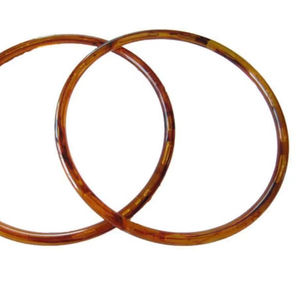 Bolso Tote de Ganchillo Hecho a Mano con Asas de Resina de Tortuga, Elegante Bolso Tejido de Verano para Mujer, Ideal para Viajes a la Playa y Uso Diario - Product Image 1