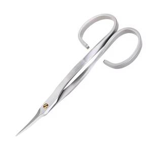 Stainless Steel <b>Cuticle</b> <b>Scissors</b> Sharp Blade Round Handle Beauty Tools for Adults Durable Straight Tip Manicure <b>Scissors</b> - Product Image 5
