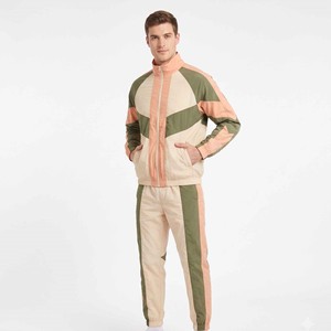Men's Lightweight Nylon Windbreaker Tracksuit Set Zip Up Sport <b>Jacket</b> and Track Pants Windproof Streetwear Workout Outfit - Product Image 4