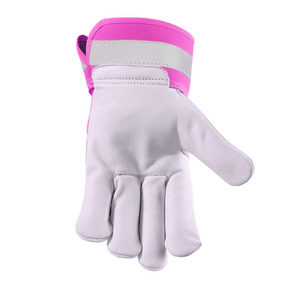 OEM Heavy Duty Cowhide Grain Leather Rigger Working <b>Gloves</b> Heat Resistant Anti-Vibration Customizable Breathable Safety <b>Gloves</b> - Product Image 2