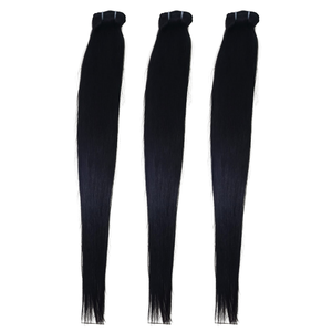 Extensiones de cabello Remy humano indonesio Natural virgen 100% 14A trama a granel suelta onda profunda cutícula alineada paquetes alineados Afro - Product Image 4