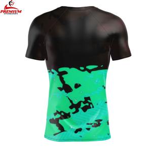 Camiseta de compresión Rash Guard para hombre, sublimada, de licra, para gimnasio, surf, buceo. - Product Image 3