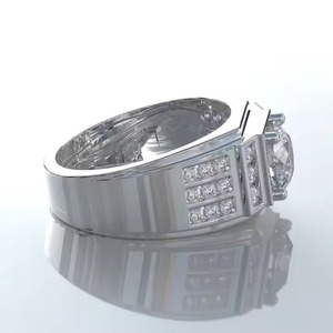 Premium Quality Diamond Ring for Proposal or Bridal Wear and Daily Fashion Jewelry Available at Factory Price - Product Image 4