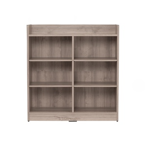 Modern Panel Wood <b>Bookcase</b> Storage Cabinet <b>Open</b> Shelf Organizer for Living Room Home Office - Product Image 3