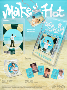 SHINEE Minho 2ème mini-album Make It Hot Musique pop coréenne Version officielle en boîte plastique pour tous les âges - Product Image 2