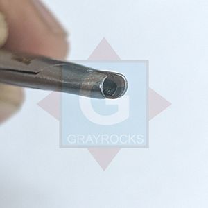 Pince hémostatique manuelle en acier de qualité supérieure pour tubes d'ancrage dermique de précision de 5 pouces, pour têtes dermiques de 3 mm, 4 mm, 5 mm, pour la chirurgie générale, CE - Product Image 6
