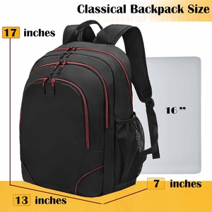 <b>Backpack</b> <b>for</b> Men and <b>Women</b>, Classical Bookbag with Multi-pockets Casual Daypack <b>for</b> College Sports Work Travel - Product Image 3