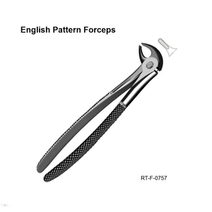 Forceps d'extraction ergonomiques de type anglais en acier inoxydable par Roboz Tech Pakistan - Product Image 2
