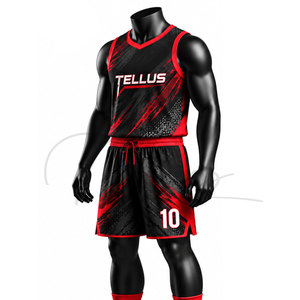 Uniforme de Baloncesto de Último Diseño, Uniforme de Baloncesto Personalizado, Ropa Deportiva, Uniforme de Baloncesto - Product Image 1