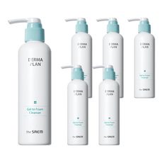 Offerta Speciale: Set da 6 Pezzi The Saem Derma Plan Gel Detergente Trasformabile in Schiuma 180ml, Ingrediente Principale Aminoacidi - Product Image 1