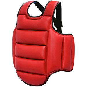 Protector de Pecho de Cuero para Artes Marciales, Cómodo, para Muay Thai, Boxeo, Taekwondo, Precio al por Mayor - Product Image 4