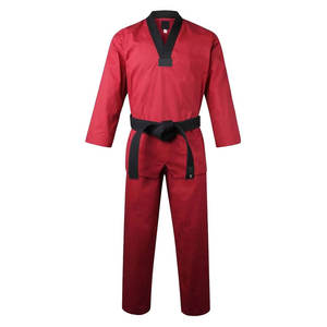 Vêtements d'entraînement d'arts martiaux, uniforme de Taekwondo pour les cours, les écoles et les séances d'apprentissage - Product Image 1