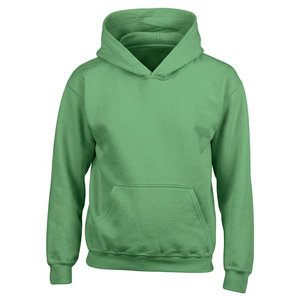 เสื้อฮู้ดดี้แบบยูนิเซ็กซ์ขายส่ง สีพื้นเรียบง่าย ระบายอากาศได้ดี เป็นมิตรกับสิ่งแวดล้อม ผ้าฝ้ายเนื้อนุ่ม 100% สไตล์วินเทจ รับสกรีนโลโก้ - Product Image 6