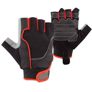 Guantes de Entrenamiento Deportivos de Cuero Distintos, Transpirables, con Palma Acolchada, Ligeros, Elásticos, Unisex, con Agarre - Product Image 5