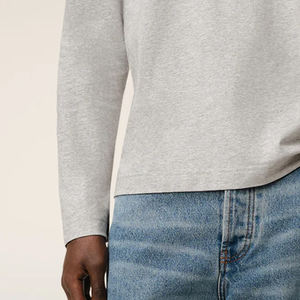 Camiseta Oversize para Hombre con Cuello Redondo, Diseño de Alta Calidad, Logotipo Personalizado, Ideal para Salidas Casuales, Viajes, Uso Relajado en Casa y Actividades Deportivas 2026 - Product Image 3