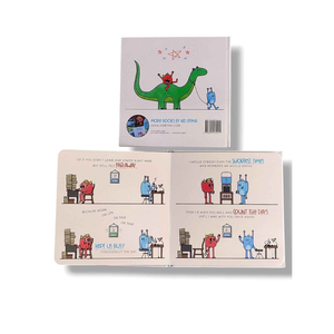 Libros de Cartón Rígido Personalizados con Esquinas Redondeadas, Libros de Historias para Niños, Aprendizaje Temprano, Libros Educativos para Bebés, Impresión de Libros - Product Image 1