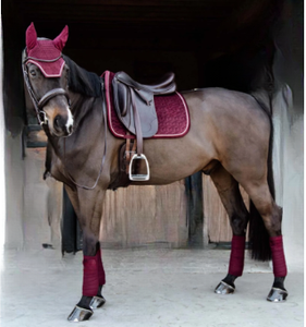 Luxury Dressage Horse Saddle Pad Quilted <b>Equestrian</b> Saddle Cloth Breathable Riding Equipment Custom Equine Riding Equipment - Product Image 4