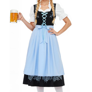ชุดเดรสสไตล์บาวาเรียนแฟชั่นใหม่ล่าสุด ชุดเดรส Dirndl สไตล์บาวาเรียนที่เป็นเอกลักษณ์สำหรับผู้หญิง - Product Image 2