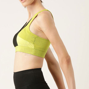 Quick Dry Custom Design Simple Sports <b>Bra</b> with Soft Touch Material for Gym Workouts & Running Medium Support - Product Image 3
