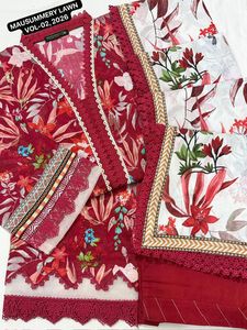 MAUSUMMERY LAWN VOL-02 Juego de 3 Piezas Cosidas 2026 - Product Image 5