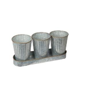 Nouvelle jardinière vintage galvanisée de style français, effet rouillé, taille, forme et couleur personnalisables, utilisée dans les articles de jardinage - Product Image 5