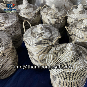 CESTA DE SEMBRADORA DE HIERBA MARINA de primera elección para compradores a granel con elegante CESTA DE SEMBRADORA AL AIRE LIBRE Vietnam Venta al por mayor OEM Mejor precio - Product Image 3