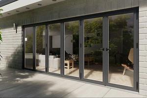 Porte coupe-feu moderne vitrée très demandée avec âme pleine et verre ignifuge pour entrées de bureaux, disponible en grande quantité - Product Image 4