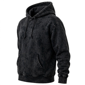 Sudadera con Capucha Extra Grande para Hombre, Color Personalizado, 100% Algodón, Felpa Francesa, Informal, con Bolsillo, para Otoño - Product Image 4