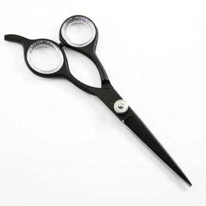 Ciseaux de coiffure japonais Tegra Surgical en gros, à manche en caoutchouc, taille moyenne, pour droitiers, 28 dents, pour effiler les cheveux - Product Image 5