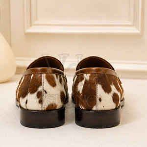 Chaussures décontractées en cuir de vachette 2026 pour hommes – Mocassins confortables en cuir véritable à enfiler pour le quotidien - Product Image 5