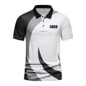 Camiseta de Golf Personalizada de Alta Calidad, 240 g/m², Unisex, Manga Corta, Sólida, Transpirable, de Forro Polar para Hombre - Product Image 3